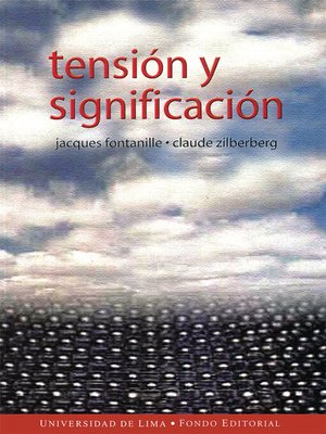 cover image of Tensión y significación